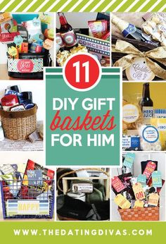 the 11 diy gift baskets for him