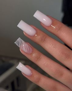 Medium Squared Acrylics, Mid Short Nails, Acrylic Nail Designs Tapered Square Medium, Nails To Go With Everything, Acrylic Nails Square Solid Color, Medium Full Set Nails Acrylics, Dum Dum Nails, Cute Basic Nails Acrylic, Good Acrylic Nails