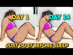 DAY 2 OF 14 | DO IT BEFORE SLEEP TO LOSE STUBBORN BELLY FAT | 14 DAYS WORKOUT PLAN - YouTube Lose 15 Lbs, Belly Fat Loss Workout, Belly Fat Reduction, Lost 50 Pounds, Belly Workout Challenge, Lower Belly Workout, Tummy Workout