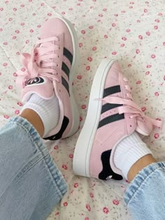 Pink addias campus 00’s, pink, blue jeans Blue And Pink Adidas, Pink Campus 00, Pink And Brown Adidas Campus, Black And Pink Adidas Campus, Campus 00s Pink, Adidas Campus Black And Pink, Addidas Shoes Campus 00s Pink, Campus Addis’s, Campus 00