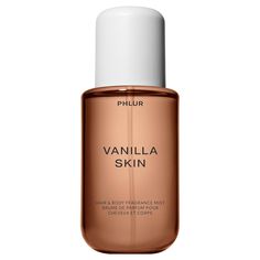 Vanilla Skin Body Mist - Hair & Body Mist for Women & Men Fragrance Phlur Perfumes, Vanilla Skin, Perfume Ariana Grande, Vanilla Body Spray, Chriselle Lim, Sweet Perfume, Vanilla Perfume, Sugar Crystals, Hair Mist