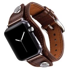 PRICES MAY VARY. COMPATIBLE MODELS : Compatible with Apple watch Series 7/6/5/4/3/2/1 SE, Sport, Edition 45mm/44mm/42mm/40mm/38mm/41mm Design : Transform your watch with our accessories bands, make it a COMFORTABLE daily companion, looks more distinctive.design and aesthetics. Makes your Watch looks more unique, vintage fashion leather design matches your favorite jewelry and clothing. It is Very Unique in Daily Wearing, and suitable for Outdoor Hiking, Climbing, Riding Material : Compatible wit Leather Apple Watch Band Mens, Apple Watch Bands Mens, Apple Watch Leather, Leather Apple Watch Band, Apple Watch Bands Leather, Bracelet Vintage, Apple Watch Band, Top Grain Leather, Apple Watch Series