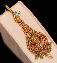 Gold Vaddanam, Tikka Jewelry, Mang Tikka, Gold Haram, Gold Earrings Indian