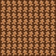 a brown and orange pattern with gingers on it