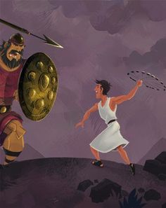 David - Children's Bible Activities | Sunday School Activities for Kids Sunday School Activities For Kids, School Activities For Kids, Childrens Bible Activities, Christian Stories, Jesus Artwork, School Zone, David And Goliath