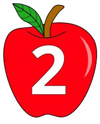 an apple with the letter z on it