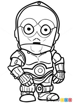 a cartoon character that is ready to be colored in the style of an iron man