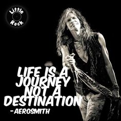 a black and white photo with the words life is a journey not a destination