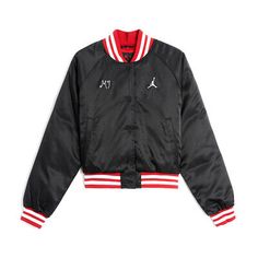 Find ideas๏ฟฝand inspiration for Jordan Women's Varsity Jacket FB5152-010 Black/Red/White SZ XS-3XL, New Womens Coats Jackets Black Varsity Jacket, Jordan Jackets, Varsity Jacket Women, Womens Coats, Jordans Women, Women's Coats & Jackets, Kids Jacket, Jacket Style, Vest Jacket