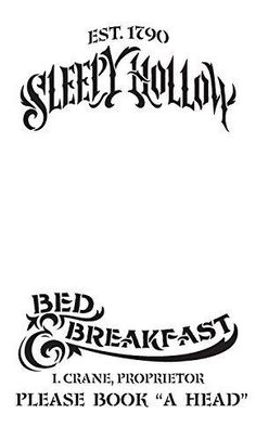 the cover art for sleep hollow's bed breakfast