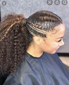 Nubian Braids, Ponytail Braided, Feed In Braids Ponytail, Braids Ombre, Human Hair Ponytail Extensions, Human Hair Ponytail, Feed In Braids, Indian Remy Human Hair, Weave Ponytail Hairstyles