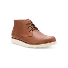 The unfussy lines of these Eastland Jack chukka boots are finished with a full-grain leather that only gets better with time.BOOT FEATURESTreaded soleBOOT CONSTRUCTIONLeather upperTextile liningRubber outsoleBOOT DETAILSRound toeLace-up closureMemory foam footbed1-in. heel3.75-in. shaft Size: 8. Color: Rust/Coppr. Gender: male. Age Group: adult. Ankle Lace Up Boots, Eastland Shoes, Mens Chukkas, Chukka Boots Men, Kids Trend, Mens Trends, Wedding Watch, Barnes And Noble, Outdoor Accessories