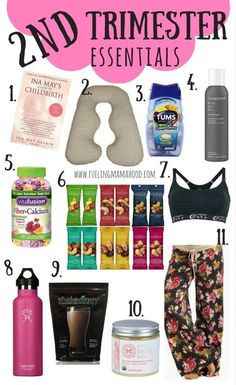 the top ten things to pack for a 2 - d trimester essentials trip