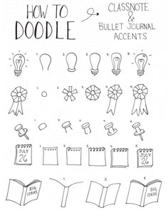 Kunstjournal Inspiration, Doodle Art For Beginners, How To Doodle, Inspiration Journal, Bullet Journal Aesthetic, Bullet Journal Notebook, Sketch Notes, Class Notes