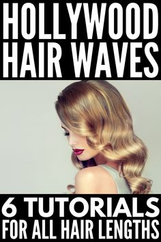 Glam Waves Tutorial, Long Hairstyles For Formal Events, Vintage Waves Hair, Hollywood Glamour Hair, Hollywood Glam Hair, Curled Hairstyles For Medium Hair, Hair Retro, Old Hollywood Hair, Gatsby Hair