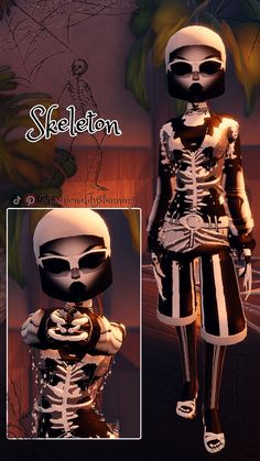 Dti Theme Skeleton, Skeleton Outfit Dress To Impress, Skeletons Dti Outfit, Dti Theme Skeletons, Skeletons Dress To Impress Outfit, Skeleton Dti Outfit Hack, Skeleton Dti Outfit, Skeleton Dress To Impress Tutorial, Dti Skeletons Outfit Idea