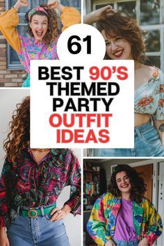 the best 90's themed party outfits for women in their 80s's and early'70s's