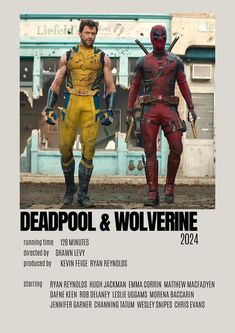 deadpool and wolverine movie poster