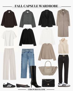 What To Wear In Paris: 15 Must-Have Items To Dress Like A Local 2023 Fw, Rome Outfits, What To Wear In Paris, Minimal Packing, Fall Winter Capsule Wardrobe, Spring Summer Capsule Wardrobe, Neutral T Shirts, Core Wardrobe