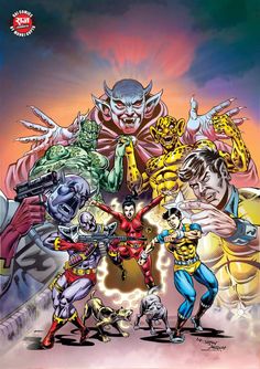 an image of the characters from dc comics