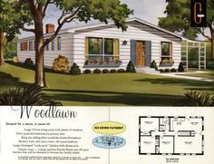 an advertisement for a house with the words weldlamn on it's side