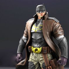 the batman action figure is posed for a photo