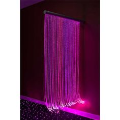 Fiber Optic Sensory Wall Cascade Magenta Sensory Wall, Sensory Lights, Kids Area, Sensory Experience, Light Wall, Data Sheets, The Mind, Color Change, Remote Control