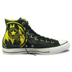 Converse All Star Chuck Taylor DC Batman 119939F UNISEX KID'S Sz 3Y NEW DEADSTOCK  - BRAND NEW  Converse All Star Chuck Taylor DC Batman 119939F UNISEX KID'S Sz 3Y NEW DEADSTOCK  - BRAND NEW KID's Size: ( US 3) ( UK 3 ) ( EUR 35 ) ( CM 22 )  Color: BLK/YELLOW/GRAY Style: 119939F BRAND NEW - 100% AUTHENTIC CONVERSE PRODUCT  _gsrx_vers_1155 (GS 8.0.12 (1155)) Customizing Converse, Batman Converse, Golden Trio, New Converse, Dc Shoes, Converse All Star, Grey Fashion, Converse Chuck Taylor High Top Sneaker, Converse High Top Sneaker