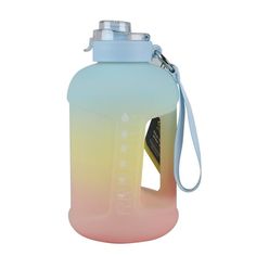 Stay on top of your hydration goals with the Athletic Works 64 ounce Water Jug. Designed for convenience and performance, this large-capacity bottle makes it easy to stay hydrated during busy days, outdoor adventures, or intense workouts. Made from lightweight, BPA-free plastic, its durable and safe for everyday use. Whether you're camping, hiking, or cheering on your team at a sporting event, this water jug is the perfect companion to keep you refreshed. With its practical design and generous s Sporting Event, Water Jug, Practical Design, Stay Hydrated, Camping Hiking, Intense Workout, Sport Event, Outdoor Adventures, Outdoors Adventure