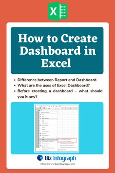 how to create a dashboard in excel using microsoft power biz infograh's