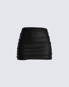 A black mini skirt is always a staple, tbh 🖤 pairable with anything - this skirt is made from a stretch satin, and complete with ruched sides for a simple, but cute look that can complete any look 👑 Black Slick Skirt, Solid Color Ruched Mini Skirt, Trendy Ruched Mini Skirt For Night Out, Ruched Mini Skirt For Evening, Party Skort With Ruched Stretch, Ruched Mini Skirt For Night Out, Party Skort With Ruched Stretch Design, Black Ruched Mini Skirt For Party, Mini Skirt With Ruched Sides For Night Out