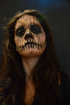 Makeup For Halloween, Spfx Makeup, Galaxy Makeup, Extreme Makeup, Art Boxes, Mascaras Halloween, Halloween Scarecrow