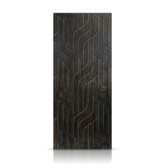 an image of a door that is made out of wood and has wavy lines on it