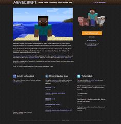 Minecraft website in 2014 Minecraft Houses