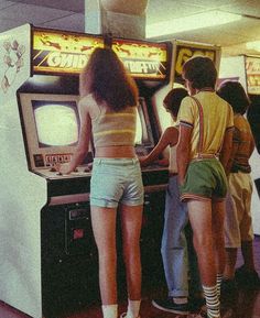 1980s Arcade, A Typical, Collage, Pins