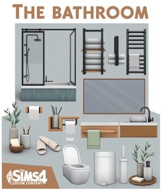 the bathroom is clean and ready for us to use in its design process, as well as other accessories