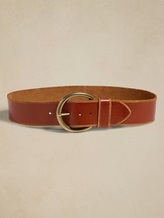 Campo Leather Belt | Banana Republic Edgy Professional, Womens Dress Belts, Corporate Outfit, Leather Waist Belt, Professional Dress, Chic Leather, Outfits 2023, Brown Belt, Fall Style