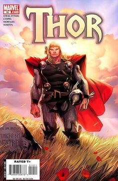 the cover to thor comic book