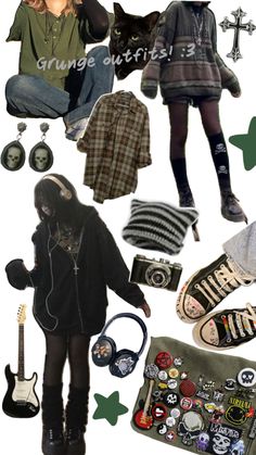 Grungy Outfit, Post Grunge, Grunge Fits, Punk Style Outfits, Indie Dresses, Alt Clothes, Downtown Outfits, Funky Outfits, Emo Outfits