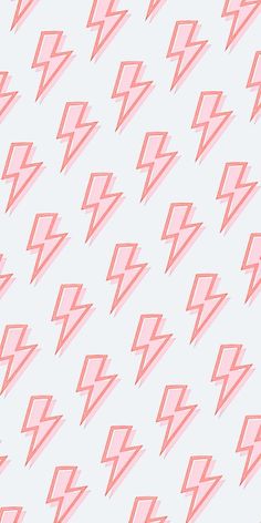 an abstract pink and white background with diagonal lines in the shape of lightning boltes