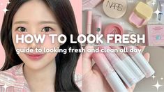 How To Look Fresh and Clean All Day 🌷✨(skincare, makeup, clothing, essentials & more!) - YouTube How To Look Fresh All Day, How To Look Clean At School, Look Clean, Journal Books, Bullet Journal Design Ideas, Winter Break, Skincare Makeup, Clothing Essentials