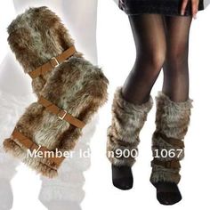 1 Pair Trendy Women Ladies Fluffy Faux Fur Muffs Lower Ankle Leg Winter Warmer Shoes Boot Sleeve Cover Xmas Gift Shoes Boot, Creative Textiles, Snow Gear, Warm Shoes, Winter Warmers, Leg Warmers, Winter Boot, Apparel Accessories, Faux Fur