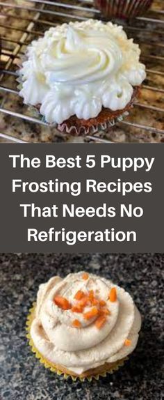 the best 5 puppy frosting recipes that needs no refrigeration