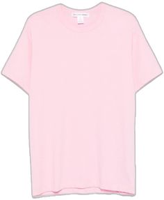 Comme Des Garcons Shirt, Print T Shirt, ? Logo, Pink, T Shirt