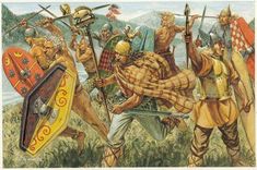 Gaul Warrior, Celtic Gods, Germanic Tribes, Roman Legion