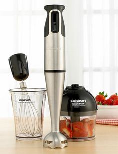 an image of a blender and food processor on a table