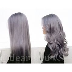 Silver Grey Purple Hair, Lavender And Lilac, Silver Ombre Hair, Lilac Hair, Silver Hair Color, Silver Grey Hair, Ombre Hair Color, Grey Hair Color, Pastel Hair