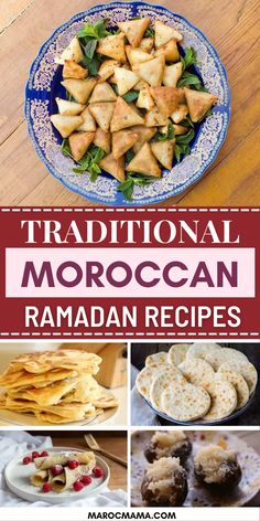 traditional moroccan ramaan recipes with text overlay