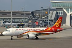 an airplane that is sitting on the runway