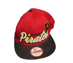 Pittsburg Pirates New Era 9fifty Adjustable Snapback Red Hat Cap Red Hat, Shop Fans, Red Hats, Mlb Baseball, Hat Cap, New Era, Hats, Red